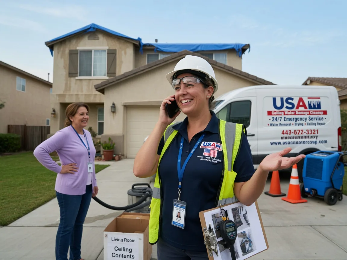 Ceiling Water Damage Restoration Longford, KS FAQs